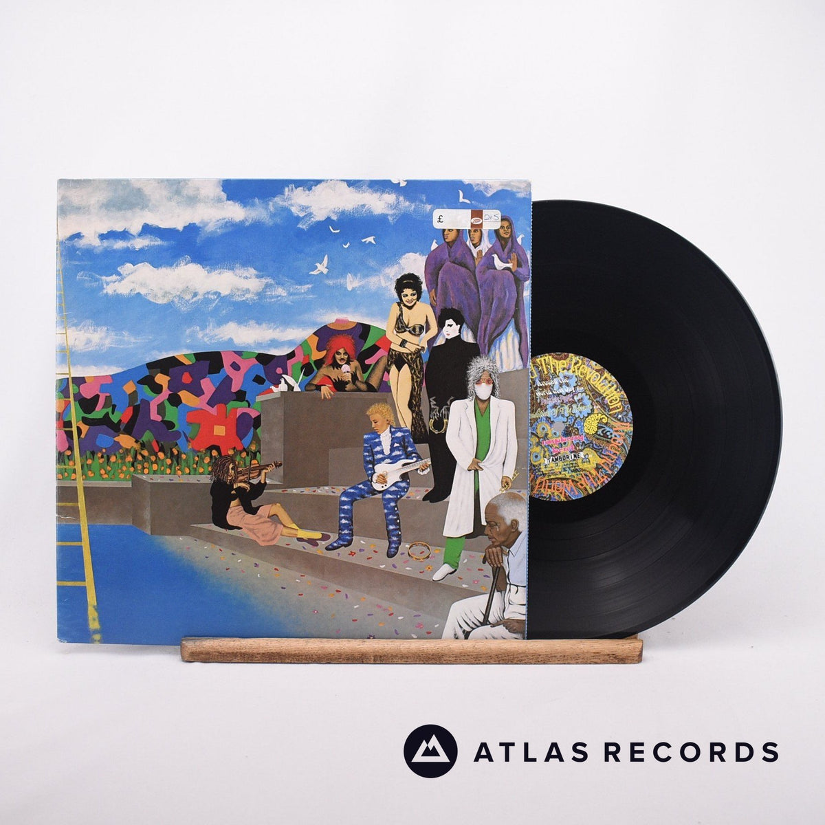 Prince And The Revolution Around The World In A Day LP Vinyl Record - Front Cover & Record