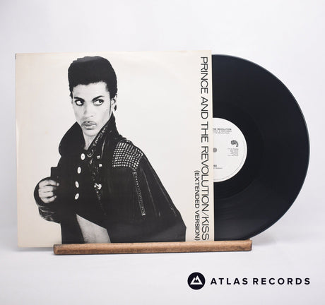 Prince And The Revolution Kiss (Extended Version) 12" Vinyl Record - Front Cover & Record