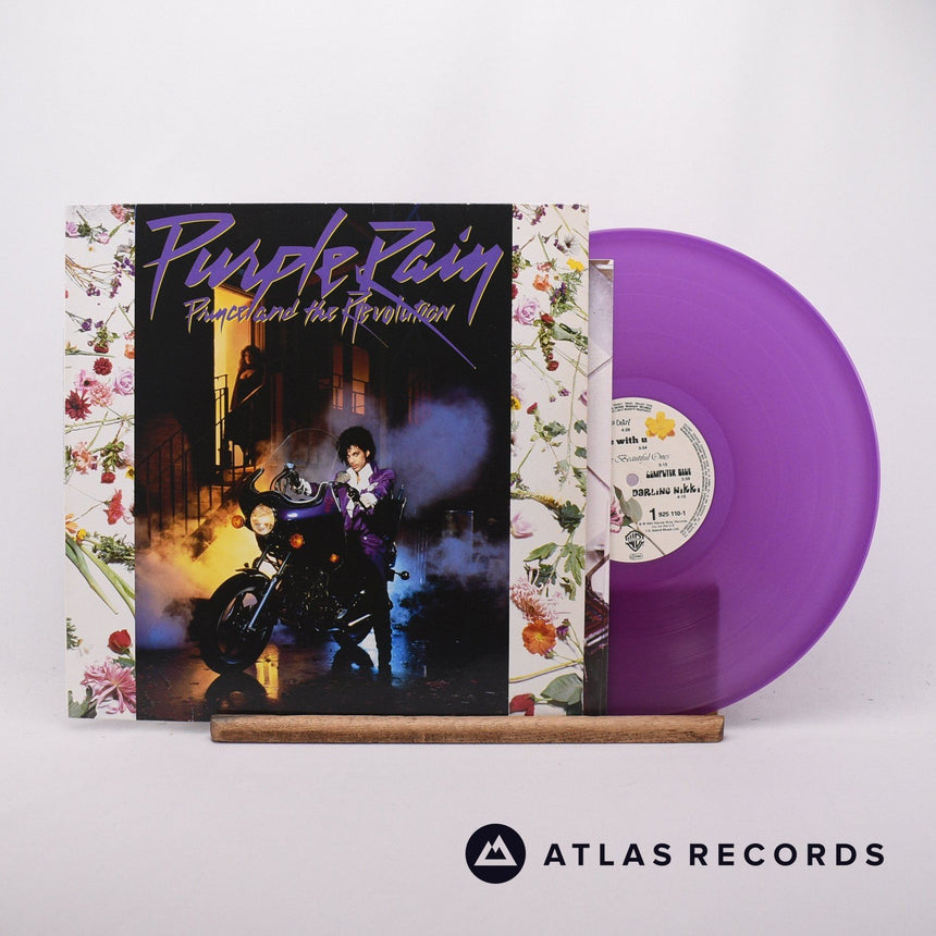 Prince And The Revolution Purple Rain LP Vinyl Record - Front Cover & Record