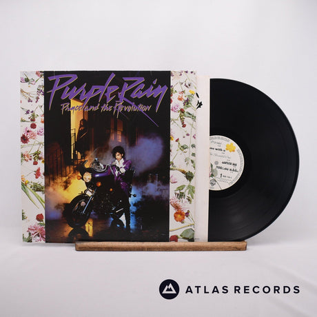 Prince And The Revolution Purple Rain LP Vinyl Record - Front Cover & Record
