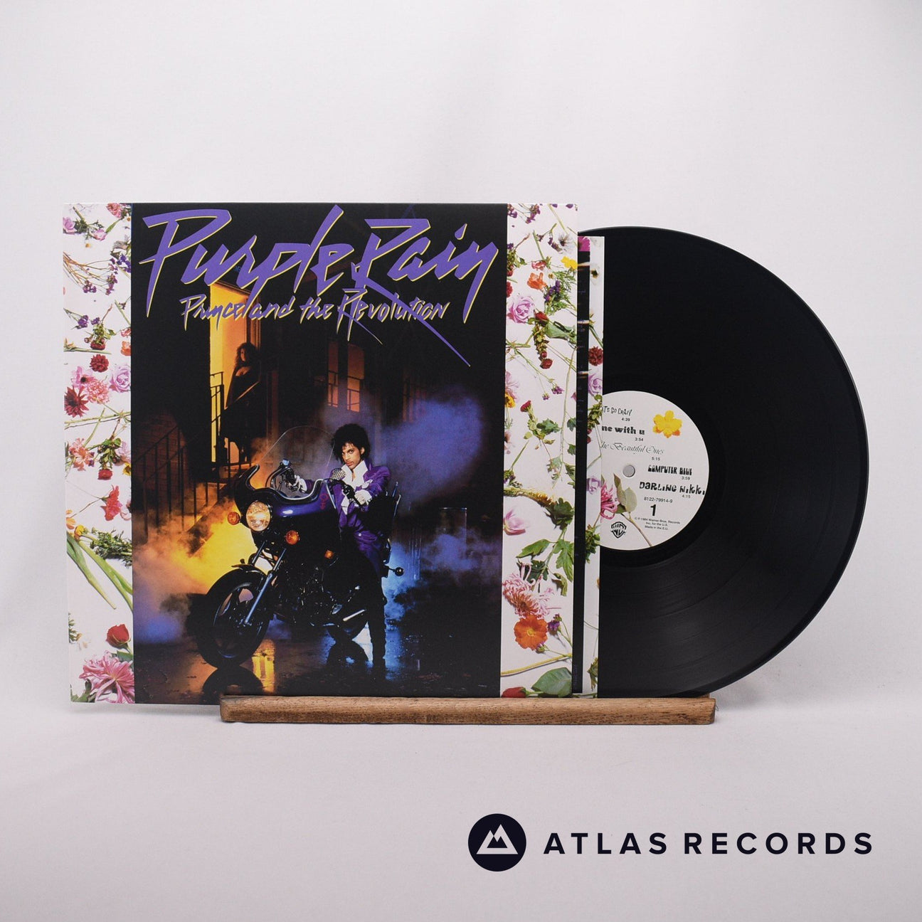 Prince And The Revolution Purple Rain LP Vinyl Record - Front Cover & Record