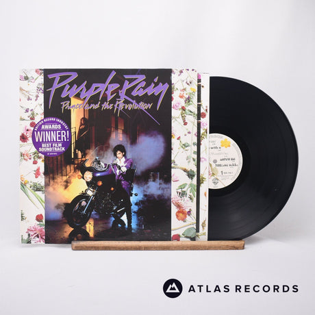 Prince And The Revolution Purple Rain LP Vinyl Record - Front Cover & Record