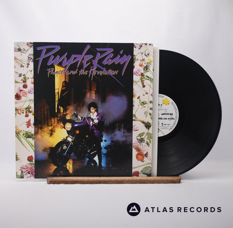 Prince And The Revolution Purple Rain LP Vinyl Record - Front Cover & Record