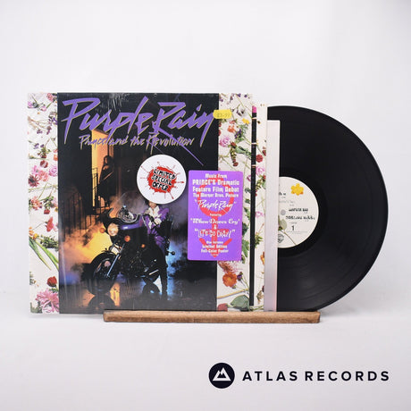 Prince And The Revolution Purple Rain LP Vinyl Record - Front Cover & Record