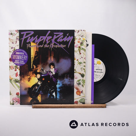 Prince And The Revolution Purple Rain LP Vinyl Record - Front Cover & Record