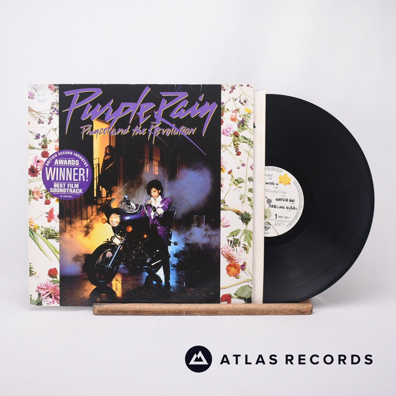Prince And The Revolution Purple Rain LP Vinyl Record - Front Cover & Record