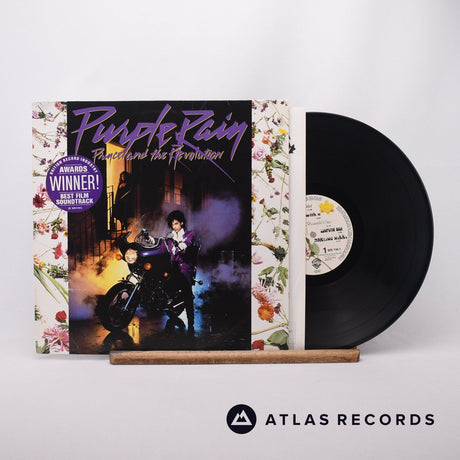 Prince And The Revolution Purple Rain LP Vinyl Record - Front Cover & Record