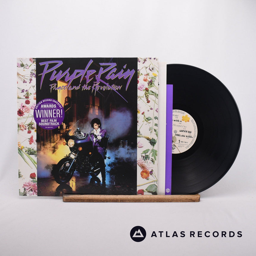 Prince And The Revolution Purple Rain LP Vinyl Record - Front Cover & Record