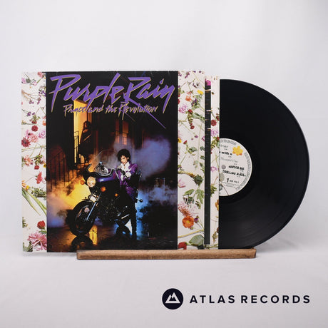 Prince And The Revolution Purple Rain LP Vinyl Record - Front Cover & Record