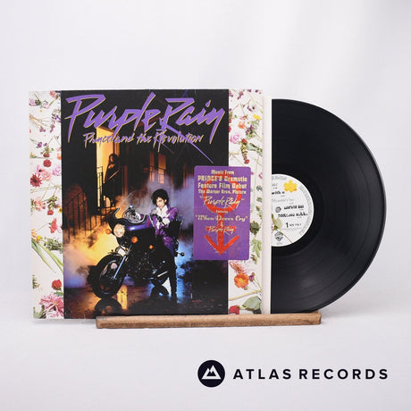 Prince And The Revolution Purple Rain LP Vinyl Record - Front Cover & Record