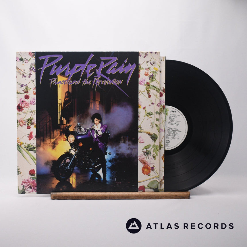 Prince And The Revolution Purple Rain LP Vinyl Record - Front Cover & Record