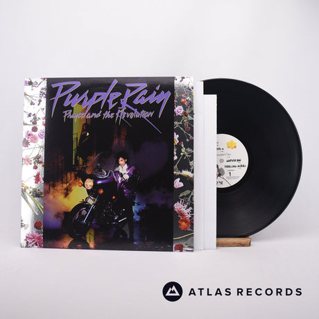 Prince And The Revolution Purple Rain LP Vinyl Record - Front Cover & Record