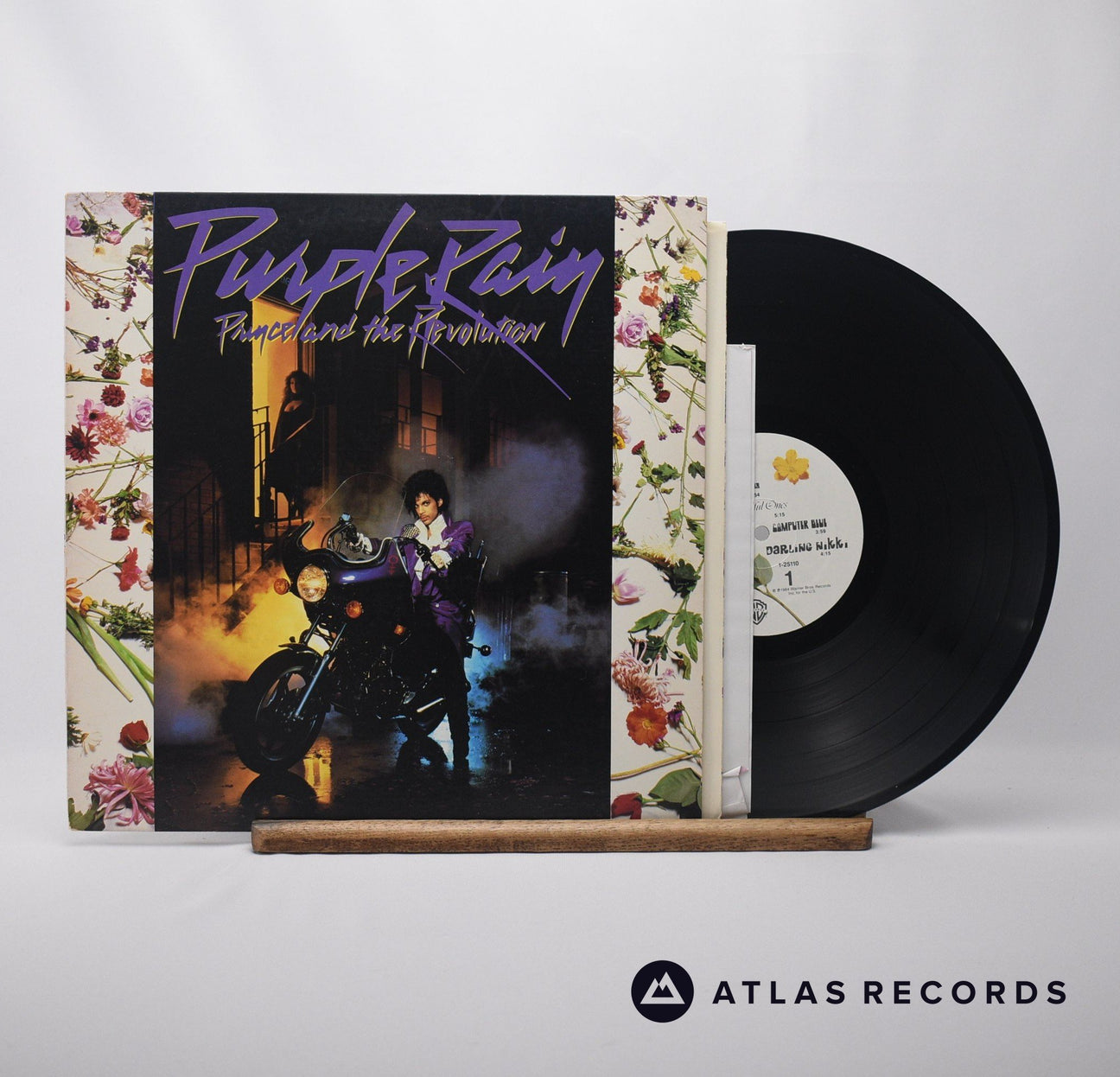 Prince And The Revolution Purple Rain LP Vinyl Record - Front Cover & Record