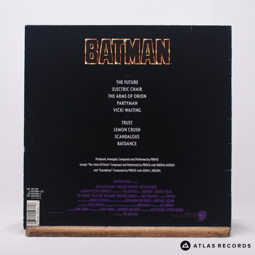 Prince - Batman™ (Motion Picture Soundtrack) - LP Vinyl Record - VG+/VG