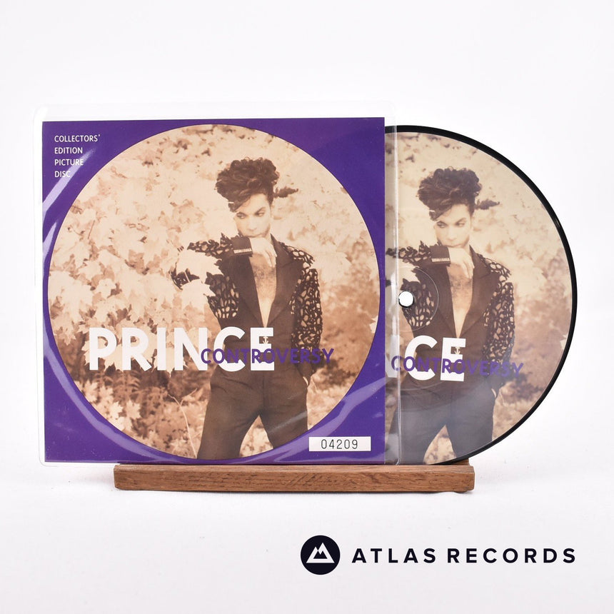 Prince Controversy 7" Vinyl Record - Front Cover & Record