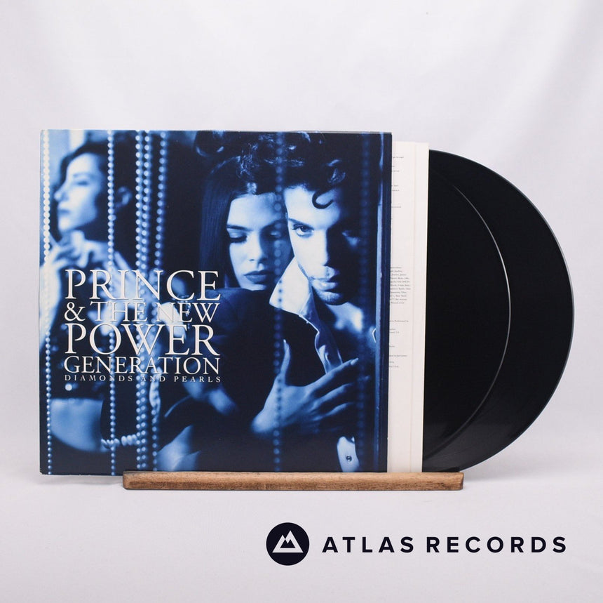 Prince Diamonds And Pearls Double LP Vinyl Record - Front Cover & Record