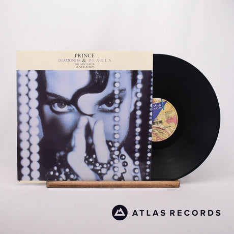 Prince Diamonds And Pearls 12" Vinyl Record - Front Cover & Record