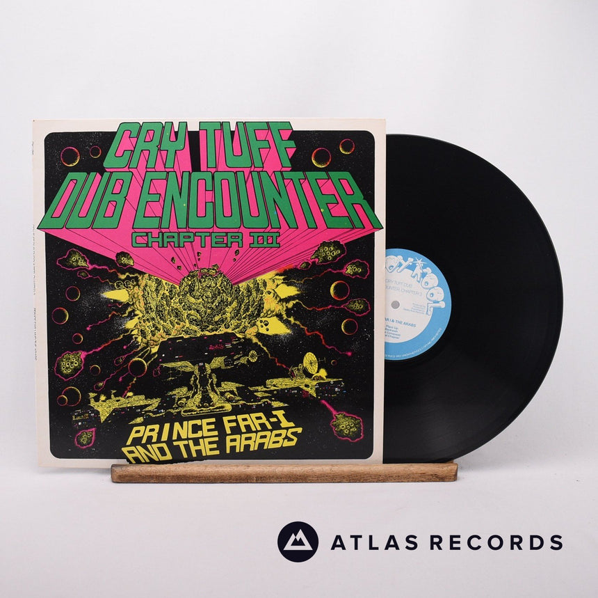Prince Far I & The Arabs Cry Tuff Dub Encounter Chapter III LP Vinyl Record - Front Cover & Record