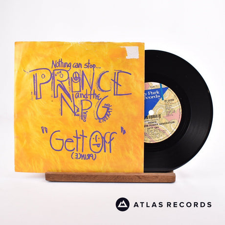 Prince Gett Off 7" Vinyl Record - Front Cover & Record