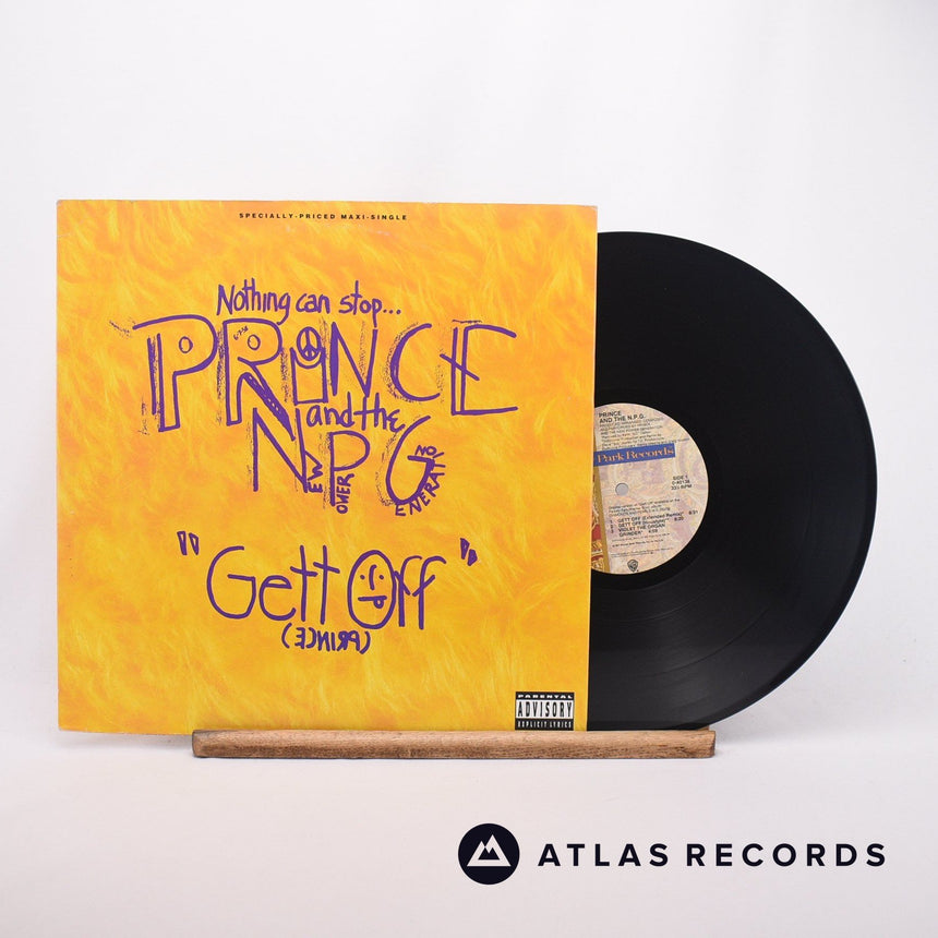 Prince Gett Off 12" Vinyl Record - Front Cover & Record