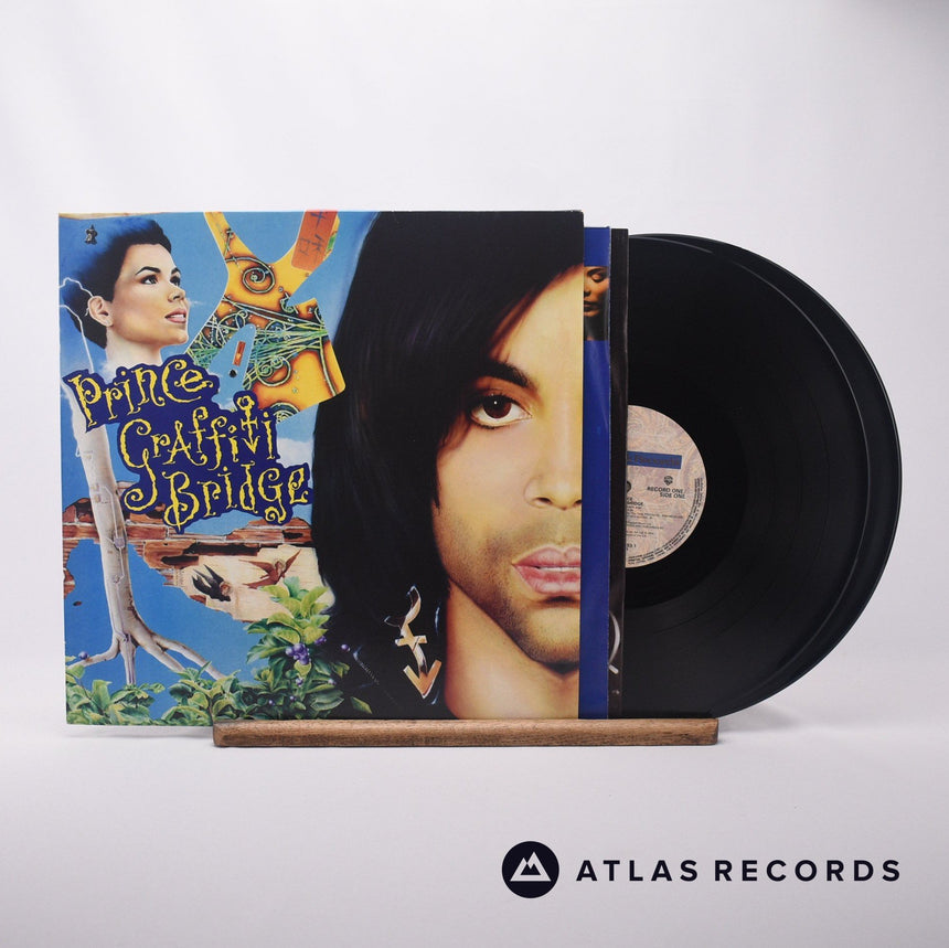 Prince Graffiti Bridge Double LP Vinyl Record - Front Cover & Record