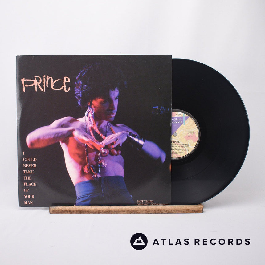 Prince I Could Never Take The Place Of Your Man 12" Vinyl Record - Front Cover & Record