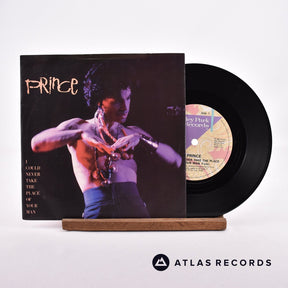 Prince I Could Never Take The Place Of Your Man 7" Vinyl Record - Front Cover & Record