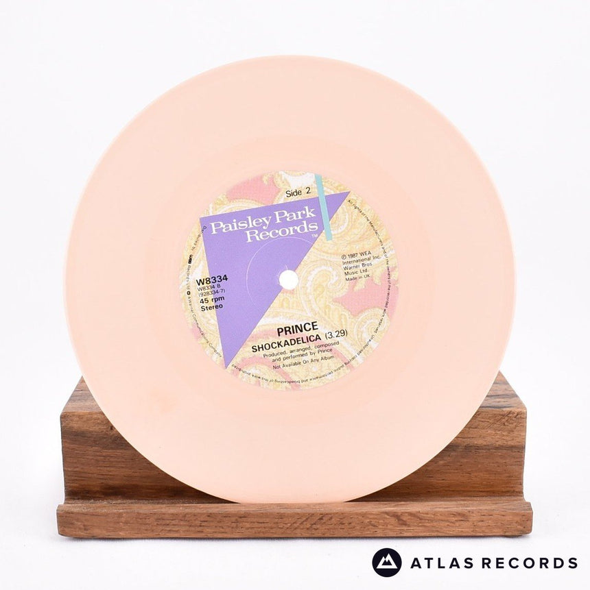 Prince - If I Was Your Girlfriend - Peach Insert 7" Vinyl Record - EX/EX