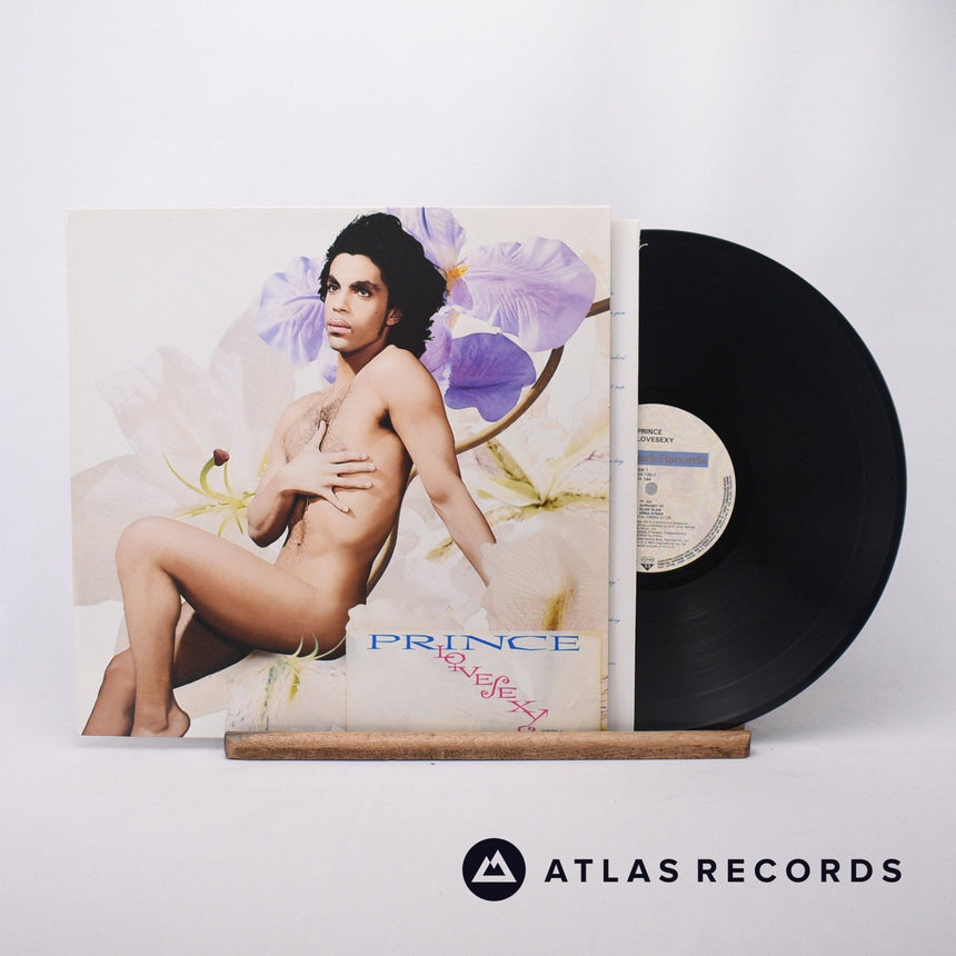 Prince Lovesexy LP Vinyl Record - Front Cover & Record