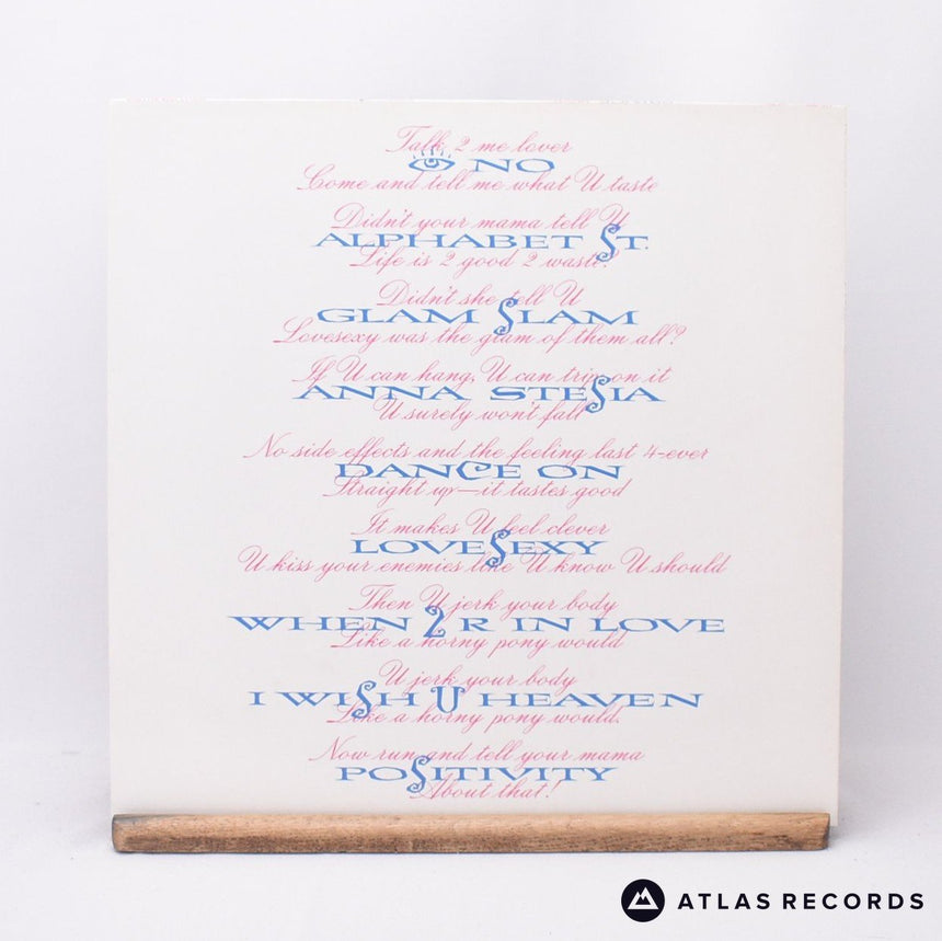 Prince - Lovesexy - LP Vinyl Record - EX/EX