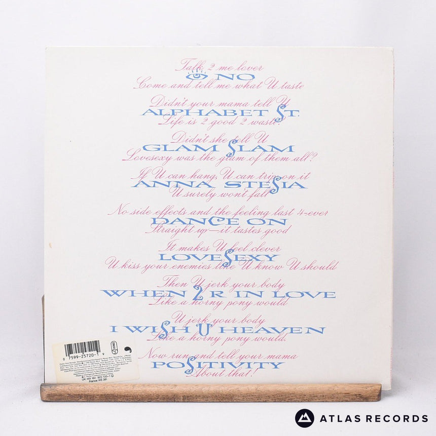 Prince - Lovesexy - LP Vinyl Record - EX/EX