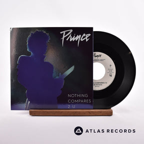 Prince Nothing Compares 2 U 7" Vinyl Record - Front Cover & Record