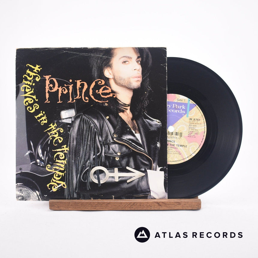 Prince Thieves In The Temple 7" Vinyl Record - Front Cover & Record