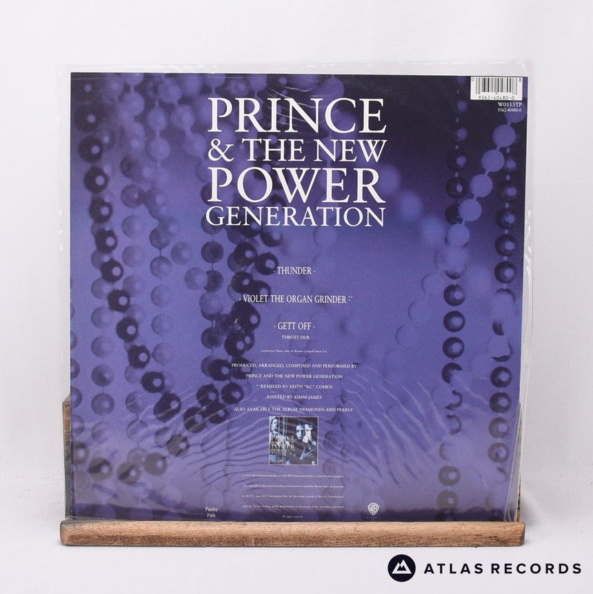 Prince - Thunder - Insert Numbered A 12" Vinyl Record - EX