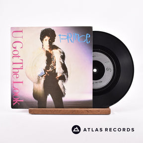 Prince U Got The Look 7" Vinyl Record - Front Cover & Record