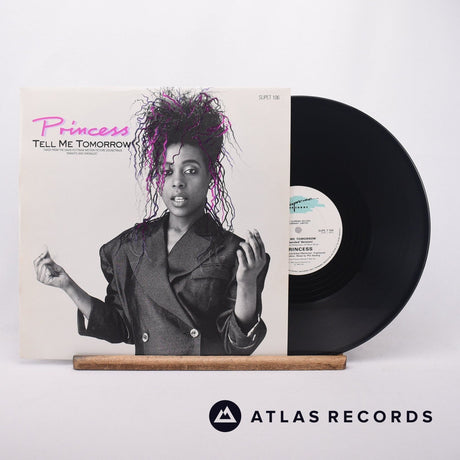 Princess Tell Me Tomorrow 12" Vinyl Record - Front Cover & Record