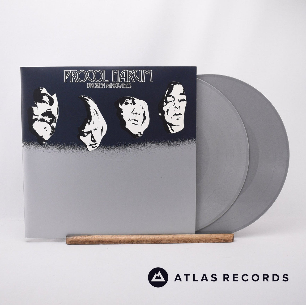 Procol Harum Broken Barricades 2 x LP Vinyl Record - Front Cover & Record