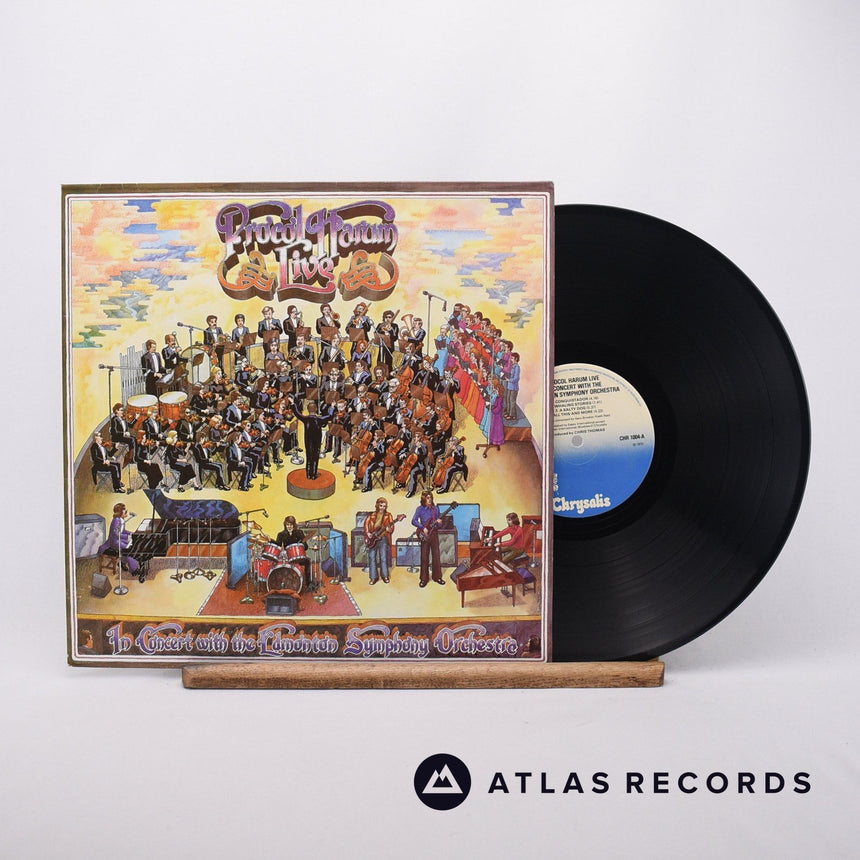 Procol Harum Live LP Vinyl Record - Front Cover & Record
