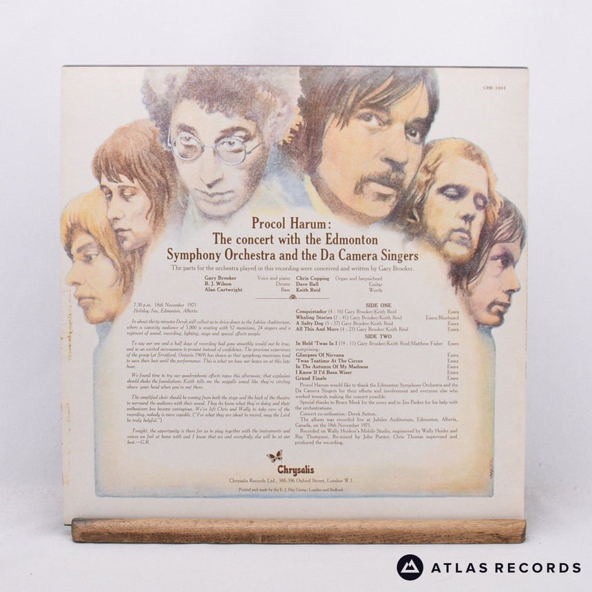 Procol Harum - Live - LP Vinyl Record - VG+/EX