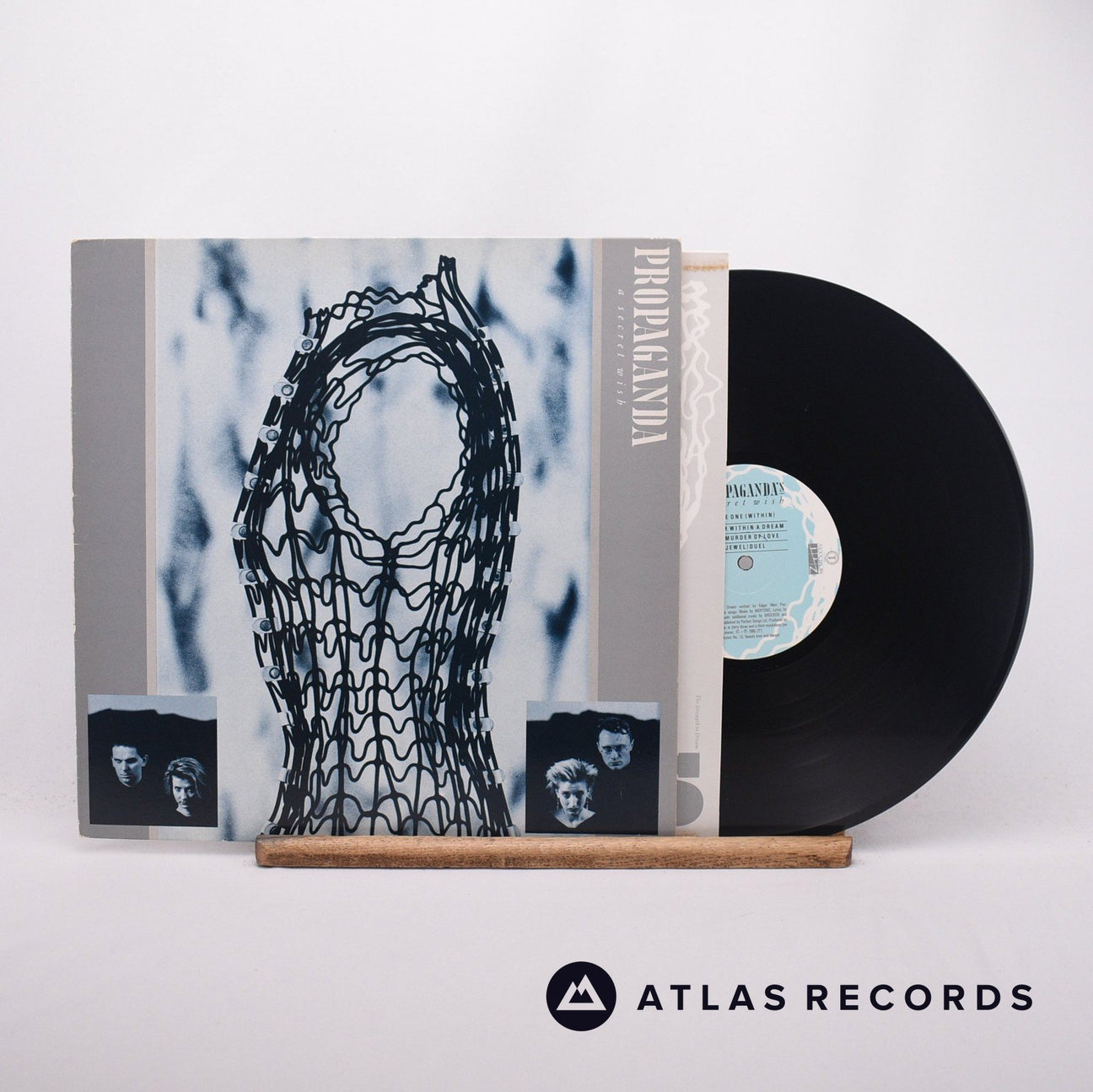 Propaganda A Secret Wish LP Vinyl Record - Front Cover & Record