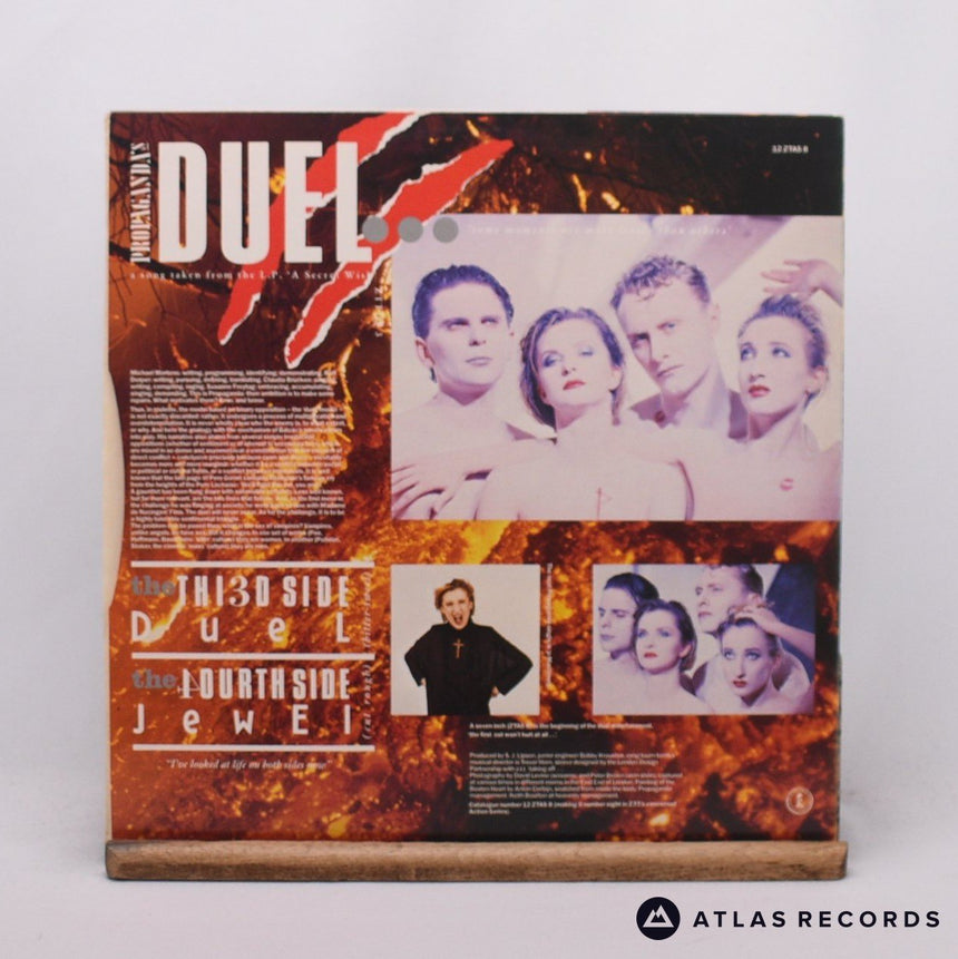 Propaganda - Duel - A-2 B-2 12" Vinyl Record - EX/EX