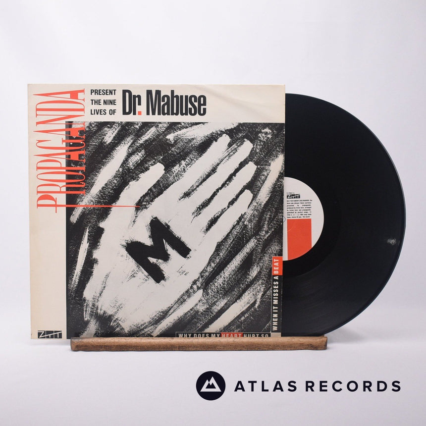 Propaganda The Nine Lives Of Dr. Mabuse 12" Vinyl Record - Front Cover & Record