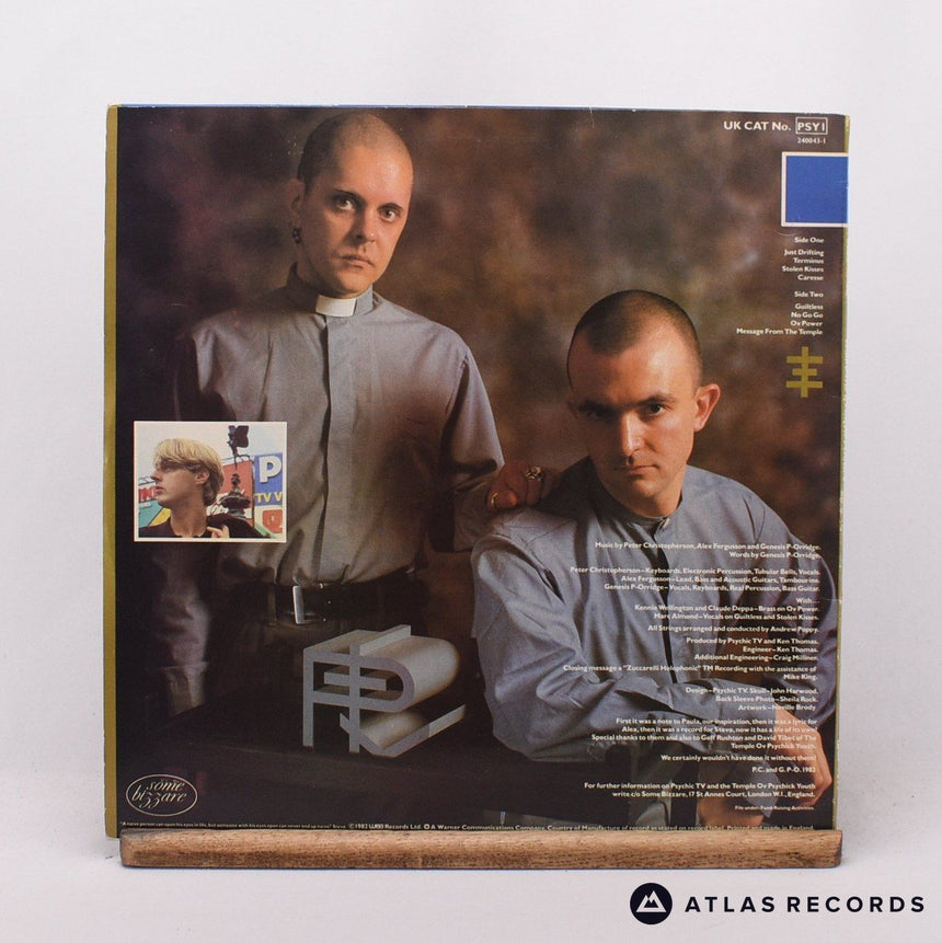 Psychic TV - Force The Hand Of Chance - 2 x LP Vinyl Record - EX/VG+