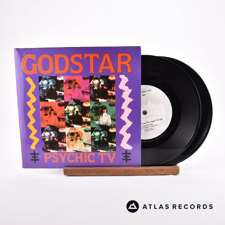 Psychic TV Godstar 2 x 7" Vinyl Record - Front Cover & Record