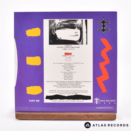 Psychic TV - Godstar - Insert 7" Vinyl Record - NM/EX