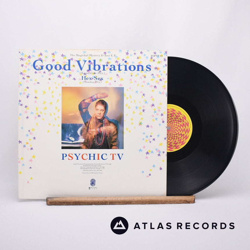 Psychic TV - The Magickal Mystery D Tour EP - 12&quot; Vinyl Record - EX/EX