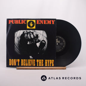 Public Enemy Don't Believe The Hype 12" Vinyl Record - Front Cover & Record