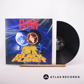 Public Enemy Fear Of A Black Planet LP Vinyl Record - Front Cover & Record