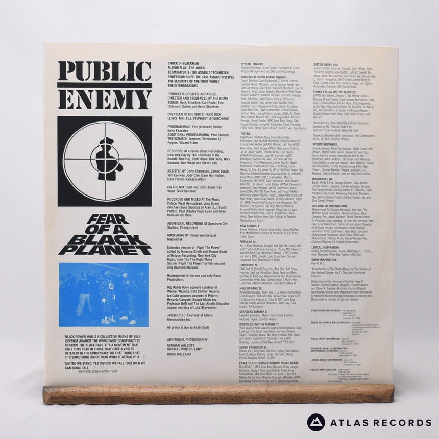 Public Enemy - Fear Of A Black Planet - LP Vinyl Record - EX/VG+