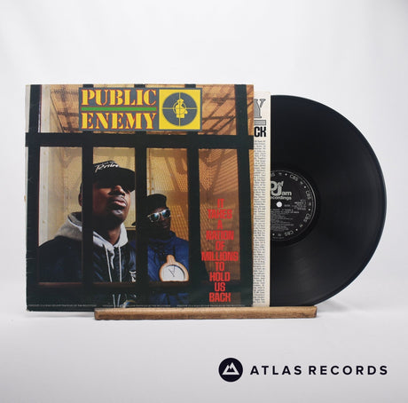 Public Enemy It Takes A Nation Of Millions To Hold Us Back LP Vinyl Record - Front Cover & Record